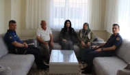 Hamamözü Kaymakamı Büşra Erdoğan’dan Gazi Ailelerine Ziyaret
