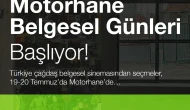 Motorhane Belgesel Günleri Başlıyor: Çağdaş Türk Belgeselciliği Merzifon’da Buluşuyor!