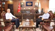 Denizli İl Müftüsü Abdullah Pamuklu’dan Amasya İl Müftüsü Hamza Bayram’a Ziyaret
