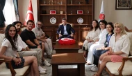 Kistre Filmi Ekibi Amasya Valisi Önder Bakan’ı Ziyaret Etti