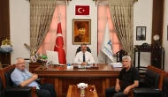 Başkan Kargı, Belediyede Konuklarını Ağırlamaya Devam Ediyor
