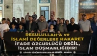 Leman Dergisi ve Gazze'deki Katliam Amasya’da Protesto Edildi