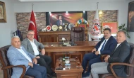 AK Parti Amasya Milletvekillerinden Göynücek Belediye Başkanı Kemal Şahin’e Ziyaret