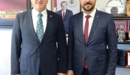 AK Parti Merzifon İlçe Başkanı Emre Keleş’ten Milletvekili Hasan Çilez’e Ziyaret