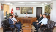 Sapan ve Yönetimi’nden Kaymakam Karaaslan’a Ziyaret