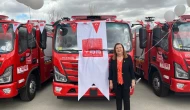 Gümüşhacıköy Belediyesi’ne Türkiye Belediyeler Birliği’nden Hibe İtfaiye Aracı