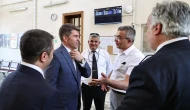 Amasya Valisi Önder Bakan’dan TCDD Amasya Gar Müdürlüğü’ne Ziyaret