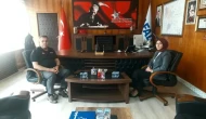 Kaymakam Büşra Güneş’ten AFAD İl Müdürü Abdullah Sarıçiçek’e Nezaket Ziyareti