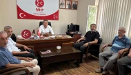 MHP Amasya İl Başkanı Mustafa Akgül’den Taşova İlçe Teşkilatına Ziyaret