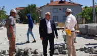 Başkan Kemal Şahin, Üstyapı Çalışmalarını Yerinde İnceledi