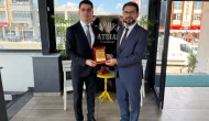 Taşova Kaymakamı Salih Kartal, Müftü Ferhat Koçak’ın Veda Yemeğine Katıldı