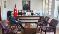 Başhekim Dr. Mustafa Mümin Öztürk’ten Kaymakam Osman Demirgül’e Veda Ziyareti