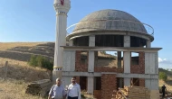 Taşova Müftüsü Koçak, Cami İnşaatını İnceledi