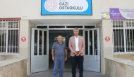 İl Millî Eğitim Müdürü Katipoğlu’ndan Gazi Ortaokulu’na Ziyaret
