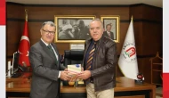 Merzifon POMEM Müdürü Süleyman Gül’den Veda Ziyareti