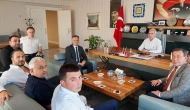 Halk Bankası Merzifon Şube Müdürü Koçur TSO’yu Ziyaret Etti
