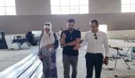 İl Müdürü Osman Ercan, Suluova’da Yapımı Süren Kapalı Spor Salonu’nu İnceledi