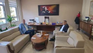 Merzifon Kaymakamı Karaaslan, Bekir Dutkuner’e Başarılar Diledi