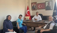 Merzifon Vakfı’ndan Anahtar Parti İlçe Başkanlığı’na Ziyaret