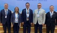 İpek ve Çilez, Türkmenistan’da Uluslararası Konferansa Katıldı
