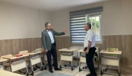 İl Müftüsü Hamza Bayram, Yenilenen Kur’an Kursu Binasını İnceledi