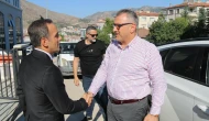 AK Parti Amasya Milletvekili Hasan Çilez’den Gençlik ve Spor İl Müdürü Osman Ercan’a Ziyaret