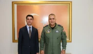 Tuğgeneral Halil Uğur Serin’den Taşova Kaymakamı Salih Kartal’a Nezaket Ziyareti