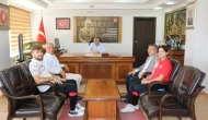 Avrupa Şampiyonu Aslan’dan Kaymakam Karaaslan’a Ziyaret