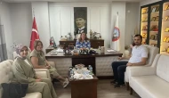 Gümüşhacıköy Belediye Başkanı Zehra Özyol’a Nezaket Ziyaretleri