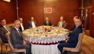 Merzifon POMEM Müdürü Süleyman Gül’e Veda Yemeği