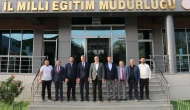 Milletvekili Hasan Çilez’den İl Milli Eğitim Müdürüne Ziyaret
