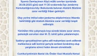 Göynücek’te Atatürk Büstüne Çirkin Saldırı!