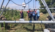 Amasya’da Center Pivot Sulama Projesi Hayata Geçti