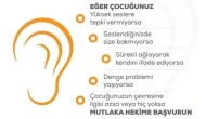 Amasya İl Sağlık Müdürlüğü’nden İşitme Sağlığı Uyarısı
