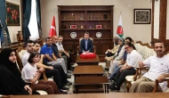 Amasya’da Engelli Sporculardan Vali Önder Bakan'a Anlamlı Ziyaret