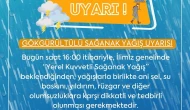 Amasya’da Kuvvetli Sağanak ve Fırtına Uyarısı
