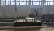 Hamamözü Spor Salonu Tribünleri Yenileniyor
