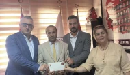 Başkan Cuma’nın Mektubunu Vekil Çilez Teslim Etti