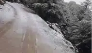 Merzifon Tavşan Dağı’na Yaz Ortasında Kar Yağdı! Vatandaşlar Şaşkına Döndü