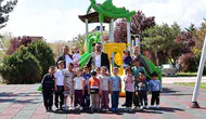Merzifon’da Parklar Yaz Sezonuna Hazırlanıyor