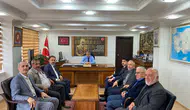 Dernek Yönetimi Kaymakamlıkta Ağırlandı