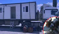 Konteyner yüklü tırda 7 kaçak göçmen yakalandı