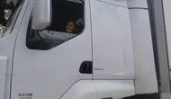 Kadın Tır Şoför Çorum’a Hayran Kaldı