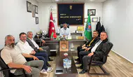 Başkan Aktaş Misafirlerini Ağırladı