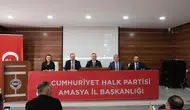 Amasya’da Dikkat Çeken CHP Toplantısı