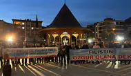Amasya’da Filistin’e Destek Sesi