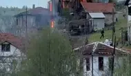 Korkutan Yangın: Ahşap Ev Küle Döndü