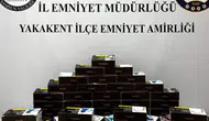 İki Operasyonda 20 Bin Kaçak Makaron Sigara Ele Geçirildi