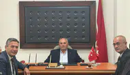 Amasya MHP Heyetinden Güvercin’e Hayırlı Olsun