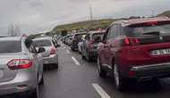 Samsun-Ankara Yolunda Bayram Yoğunluğu Başladı